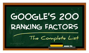 Google's 200 Ranking Factors